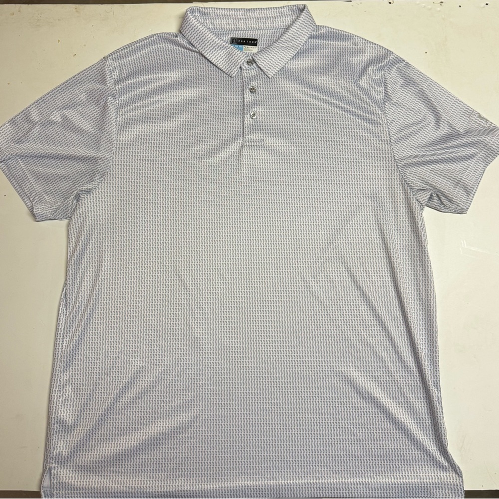 NWOT PGA Tour Pro Series Men's Golf Bag Polo Shirt